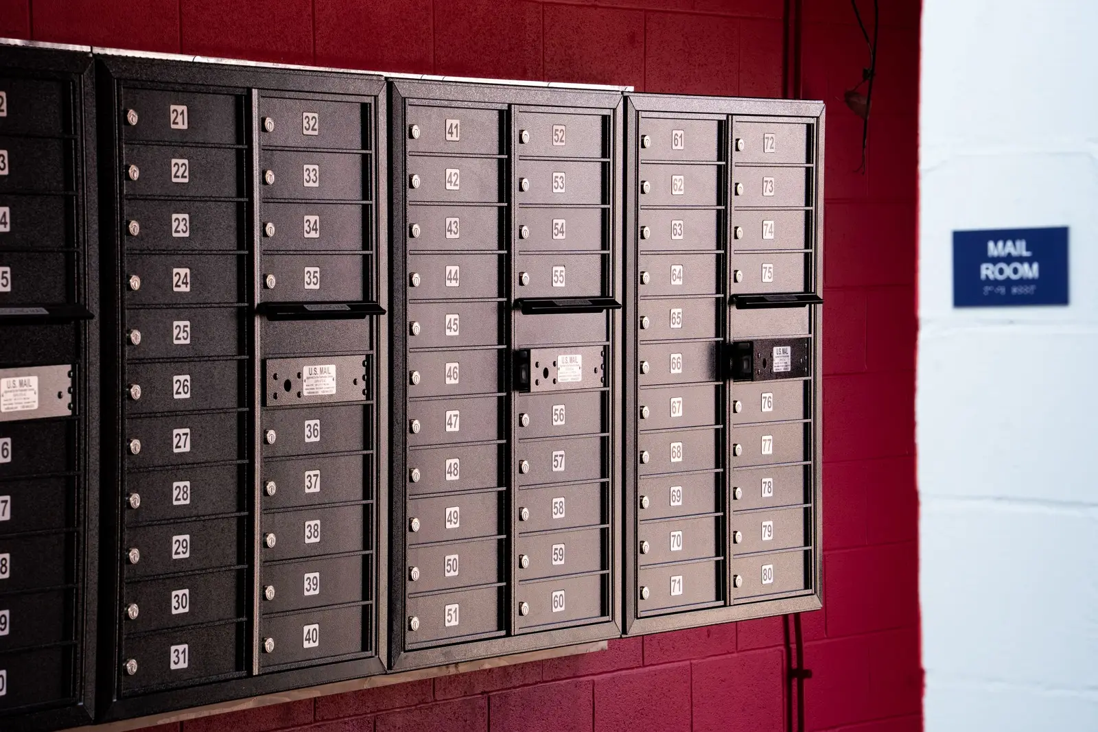 Mail room at Elevator Kansas City