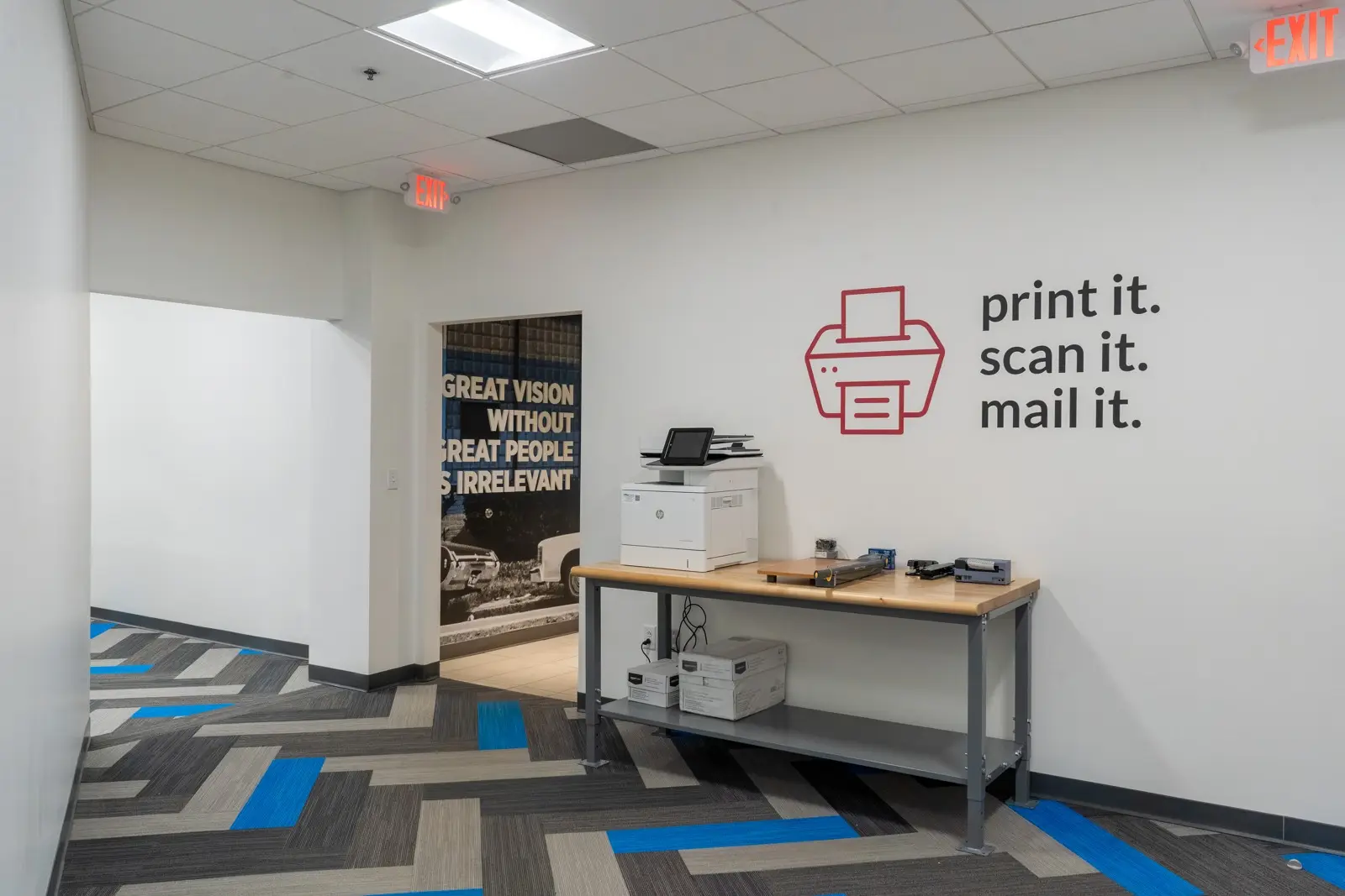 Free printing at Elevator St. Louis