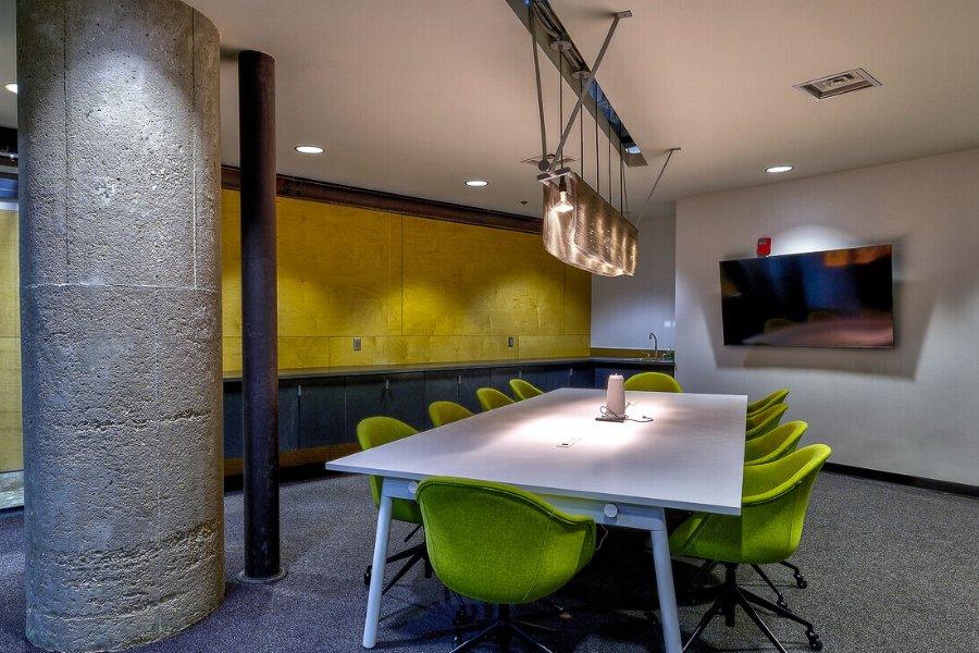 A conference room at Elevator Omaha