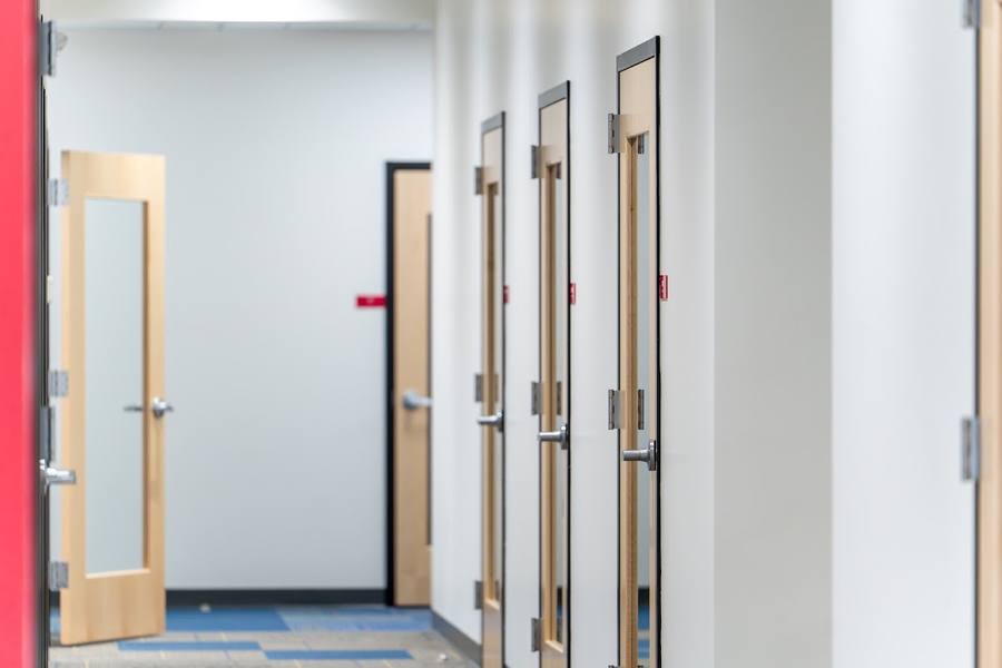 Office hallway, St. Louis