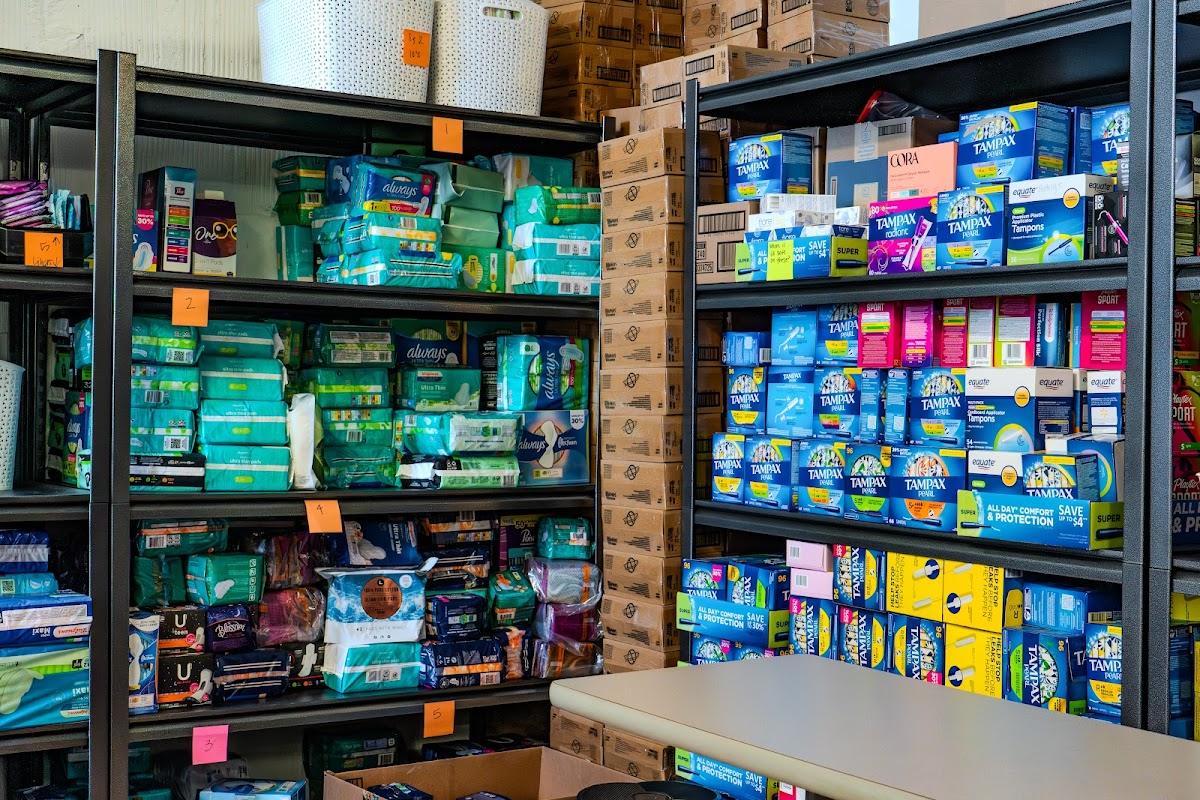 Shelves stocked and ready to ship